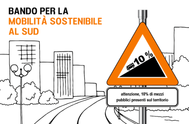 Fondazione CON IL SUD. 22 marzo si presenta online il Bando di mobilità sostenibile al Sud