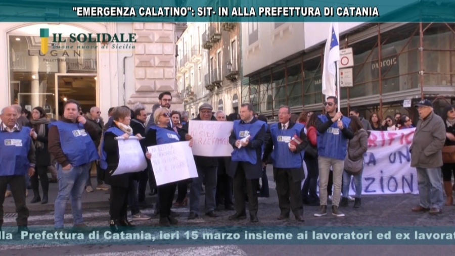 "EMERGENZA CALATINO": SIT- IN ALLA PREFETTURA DI CATANIA