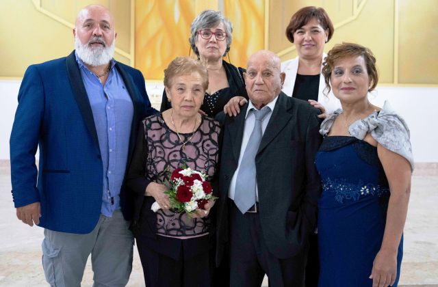 A Raddusa è stato festeggiato il 62° anniversario di matrimonio di Salvatore Nigito e Rosa Buzzone, 88 anni lui e 83 anni lei