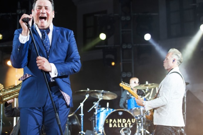 Presenza da record per gli Spandau Ballet