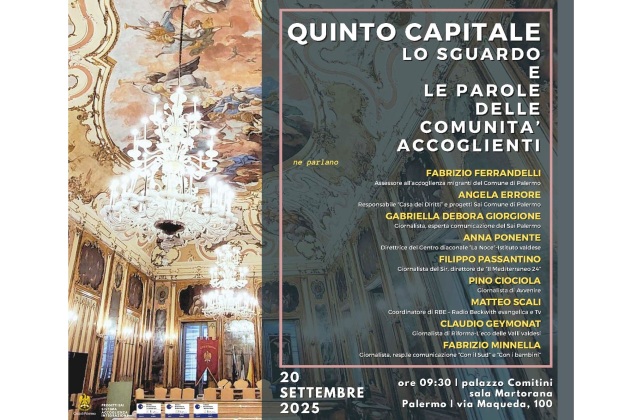Palermo. Che cos’è il “capitale narrativo”? E in che modo esso ha a che fare con il capitale sociale? Se ne parla sabato 20 settembre, alle 9.30, nella sala "Martorana" di Palazzo Comitini