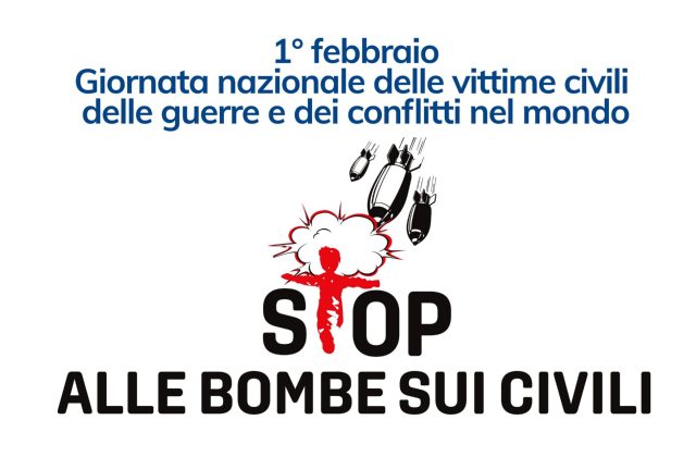 ANCI. Il 1° febbraio, Giornata nazionale vittime civili guerre e conflitti. Tutti i Comuni sono invitati ad aderire illuminando di blu il Municipio o un luogo simbolico. Ecco come