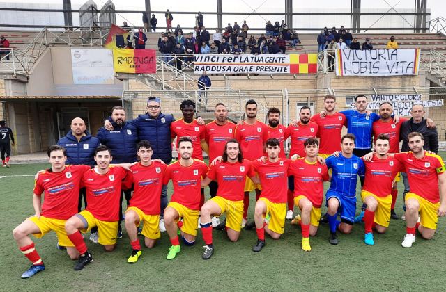 Quarta vittoria consecutiva dell’Asd Raddusa Calcio, confermandosi capolista nel girone U del Campionato di Terza Categoria