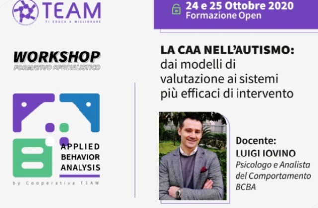 Autismo: Workshop a Catania, 24 e 25 ottobre, su "Comunicazione Aumentativa Alternativa"