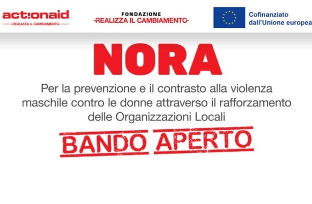 NORA: un bando per prevenire e contrastare la violenza maschile contro le donne