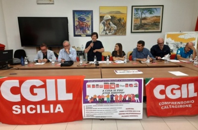 Raddusa. Incontro con la CGIL calatina e il Patronato INCA e Caaf sui trattamenti previdenziali ed assistenziali