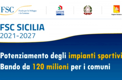 Fsc 2021-2027, bando da 120 milioni per potenziare gli impianti sportivi dei comuni: domande dal 13 marzo al 30 aprile