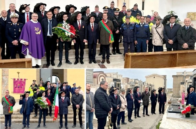 Niscemi. Commemorato il 44° anniversario scomparsa caporale dei bersaglieri Francesco Giugno, Medaglia di bronzo al valor militare