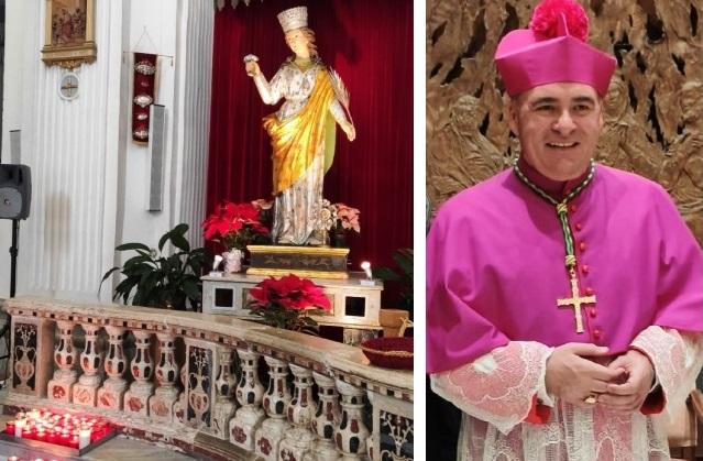 Niscemi. Sabato 10 dicembre iniziano i festeggiamenti solenni in onore di Santa Lucia. Ci sarà l'arcivescovo Roberto Cona 