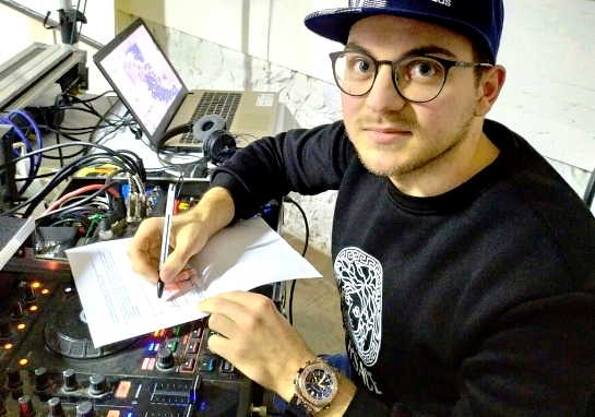 Flavio Cacciaguerra di Niscemi, provetto Dj producer e futuro ingegnere aerospaziale 