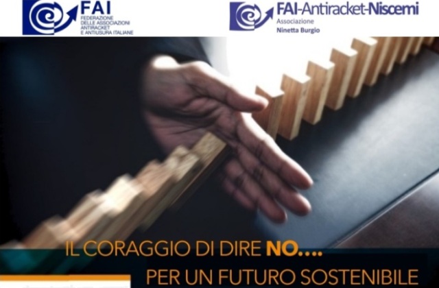 Niscemi. Domani, martedì 14 novembre, conferenza antiracket ed antiusura: “Il Coraggio di dire No… per un futuro sostenibile”