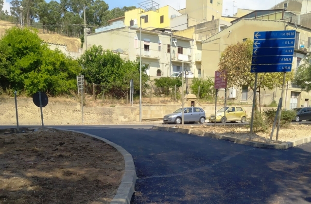 Caltagirone. Conclusi lavori in località Croce San Giacomo: consolidata scarpata e riaperta strada