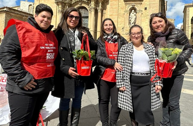 Niscemi. Distribuzione di 90 "Gardensie" per l’Aism (Associazione italiana sclerosi multipla)