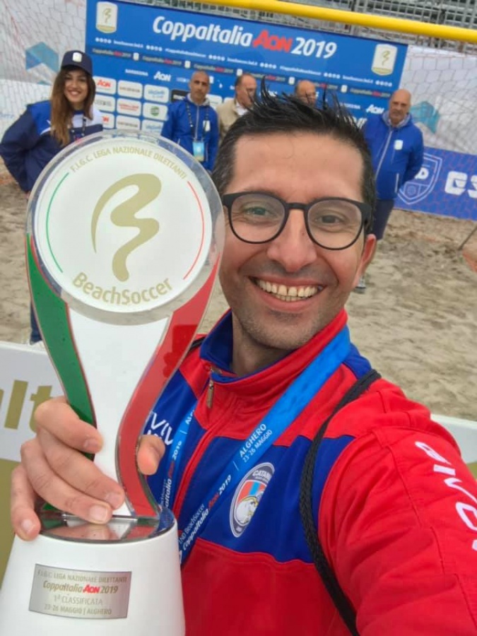 Raddusa, Francesco Lo Re campione atletico della sabbia