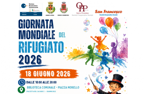 Grammichele celebra la Giornata Mondiale del Rifugiato 2026 con un’iniziativa dedicata ai bambini e alla comunità