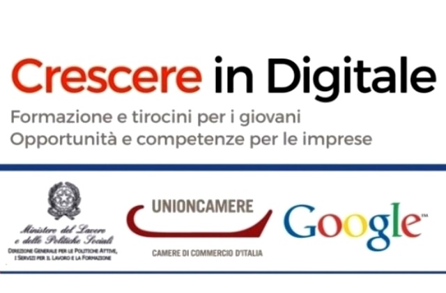 "Crescere in Digitale": formazione con Google e stage retribuito per giovani fino a 30 anni