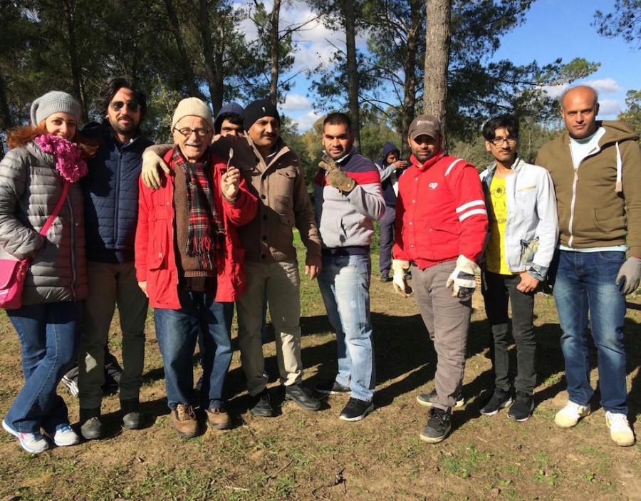 UN CORSO DI FORMAZIONE SULLA SILVICOLTURA SOSTENIBILE PER I MIGRANTI DELLO SPRAR DI CALTAGIRONE,  quattro giornate in collaborazione con l’Associazione “Il Ramarro”