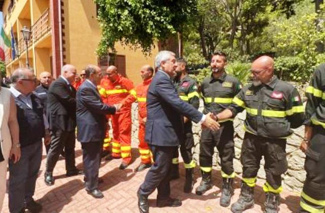 Regione Sciliana. Incendi, Schifani incontra Tajani: «Governo nazionale ci appoggi per potenziare Corpo forestale»