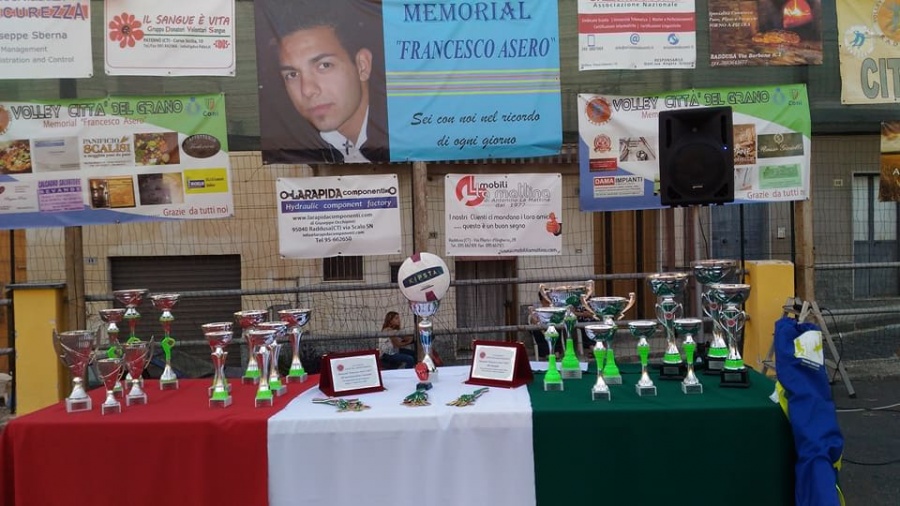 6° Torneo di Pallavolo a Raddusa in memoria di Francesco Asero