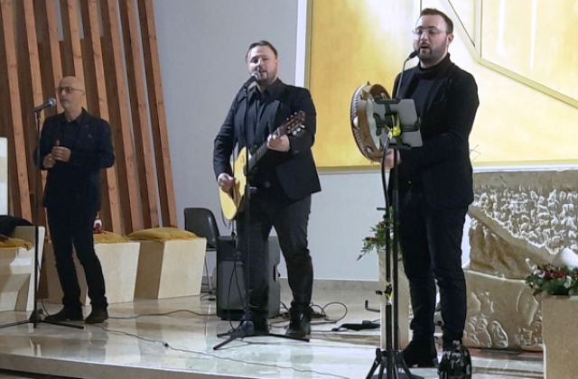 Concerto di Natale nella chiesa dell'Immacolata di Raddusa, con i fratelli Bunetto: i "Bellamorèa"