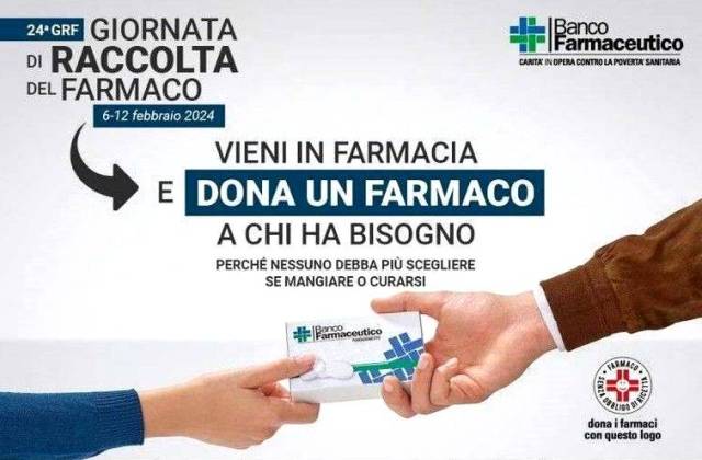 Niscemi. 24^ "Giornata di raccolta del farmaco" curata in città dall’Associazione "Misericordia” 