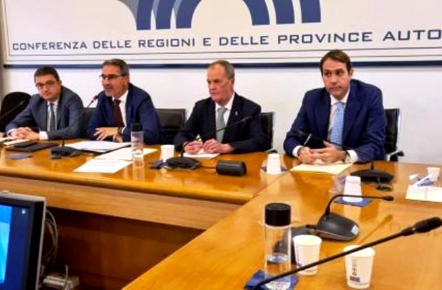 Regione Siciliana. Sammartino in Conferenza Regioni: «Impegno di tutti contro divario Nord-Sud»