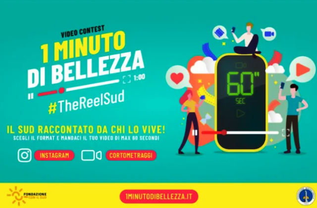 “1 minuto di bellezza”, al via il video contest per raccontare il Sud dal punto di vista dei ragazzi e dei videomaker