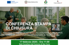 San Cono. Martedì 17 febbraio, chiusura progetto PNRR servizi socio-assistenziali, bilancio e prospettive per l’inclusione