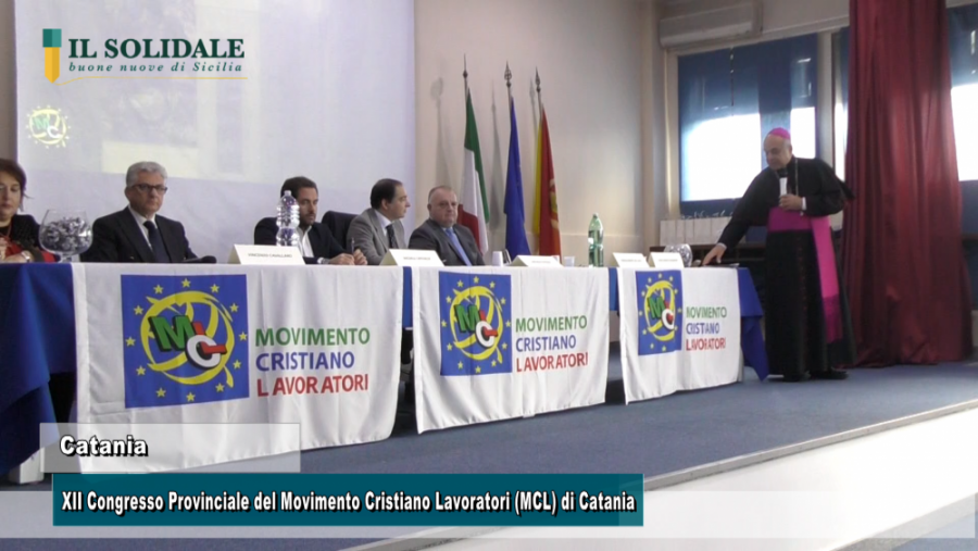 XII Congresso Provinciale del Movimento Cristiano Lavoratori (MCL) di Catania 