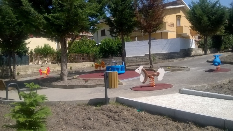 San Michele: inaugurato parco giochi