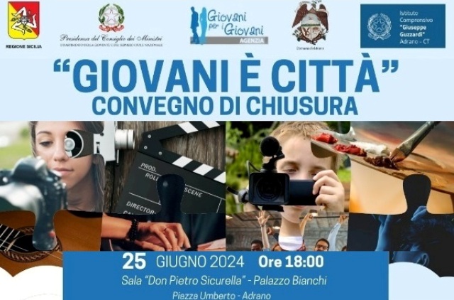 Ad Adrano convegno di chiusura del progetto “Giovani è Città”