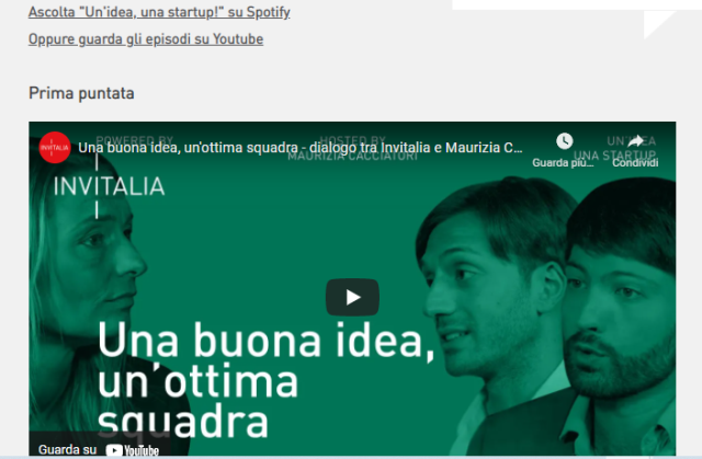 La tua startup vince... in tre set!