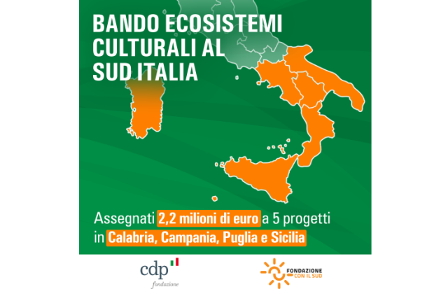 Ecosistemi culturali al Sud Italia: sono "siciliani" due dei cinque progetti selezionati con il bando