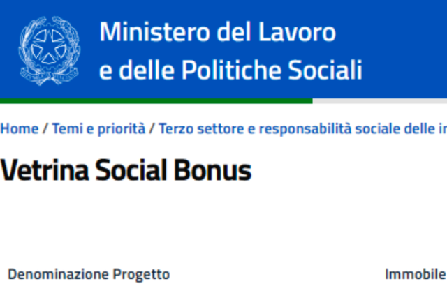 Social bonus: Bellucci (viceministro Lavoro), “un’importante opportunità di collaborazione tra pubblico, privato e privato sociale”