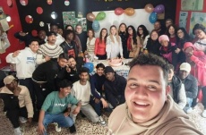 Raddusa. SAI "Vizzini Ordinari". Youssef e la festa di compleanno a sorpresa preparata per la coordinatrice Gaetana Pagana