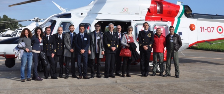 Delegazione del “Fondo Frontiere” in visita alla Guardia Costiera