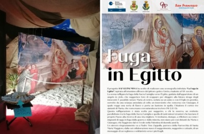 SAI "Vizzini MSNA". Allestita scenografia dal titolo “Fuga in Egitto”, per una mostra natalizia