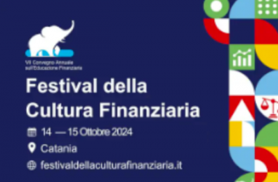 Catania. Festival della Cultura Finanziaria, si terrà il 14 e 15 ottobre nel Palazzo della Cultura