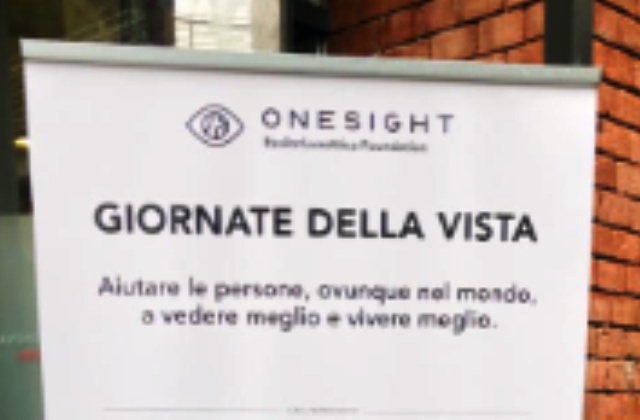 Le ‘Giornate della Vista’ della Fondazione OneSight EssilorLuxottica Italia faranno tappa a Palermo dal 6 settembre al 21 settembre