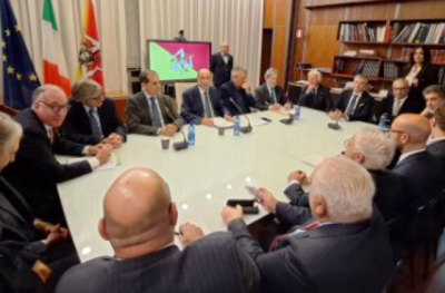 Catania, vertice del presidente Schifani con imprenditori e istituzioni del territorio etneo