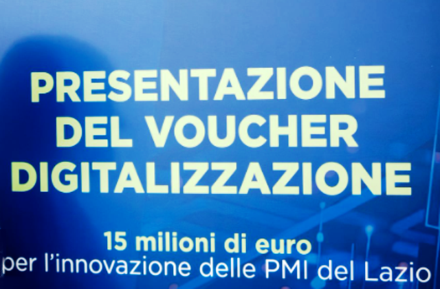 Regione Lazio. Presentato il nuovo Voucher per la Digitalizzazione delle PMI