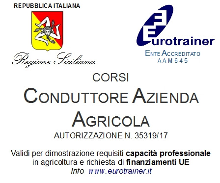 Corso per Capo Azienda (Conduttore Impresa Agricola)