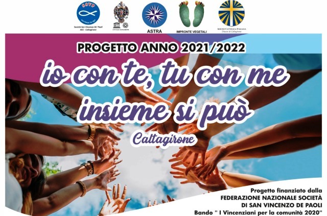 Sostegno "solidale" ai più fragili coi Vincenziani col progetto Io con te, tu con me, insieme si può