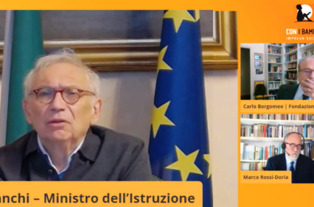 Bando per le “comunità educanti”: incontro on line col ministro dell'Istruzione, Patrizio Bianchi