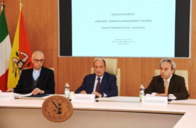 Regione Siciliana e Cesi presentano la Comunità energetica rinnovabile e solidale della diocesi di Acireale, la prima in una diocesi siciliana