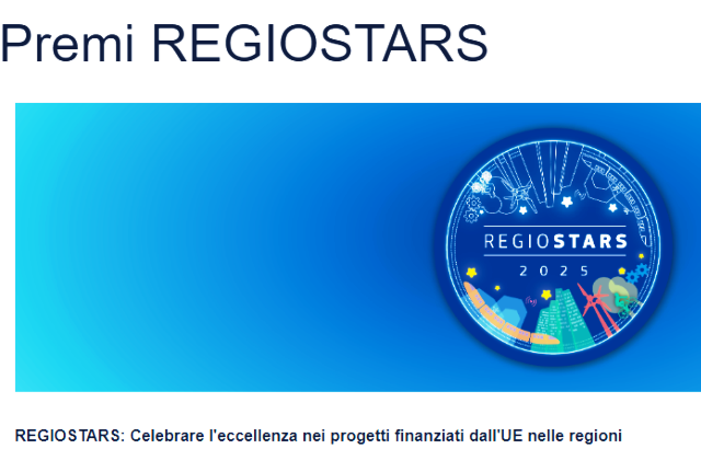  P.I.U.Su.Pr.Eme. è tra i finalisti dei REGIOSTARS Awards 2025, nella categoria “Un’Europa sociale e inclusiva”. C'è tempo fino al 15 ottobre 2025