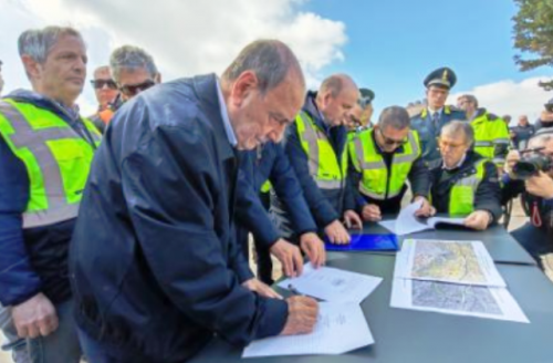 Ciclone Harry e frana a Niscemi, pubblicato il decreto per i ristori alle imprese danneggiate