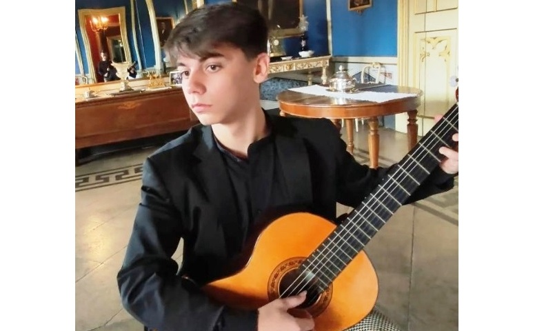  Samuel Vaccaro in concerto di chitarra classica, ai “Cappuccini” di Caltagirone, il 15 marzo