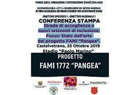 A Castelvetrano le "Strade di accoglienza e nuovi orizzonti di inclusione". Focus: Stato dell’arte del progetto FAMI “Pangea” 