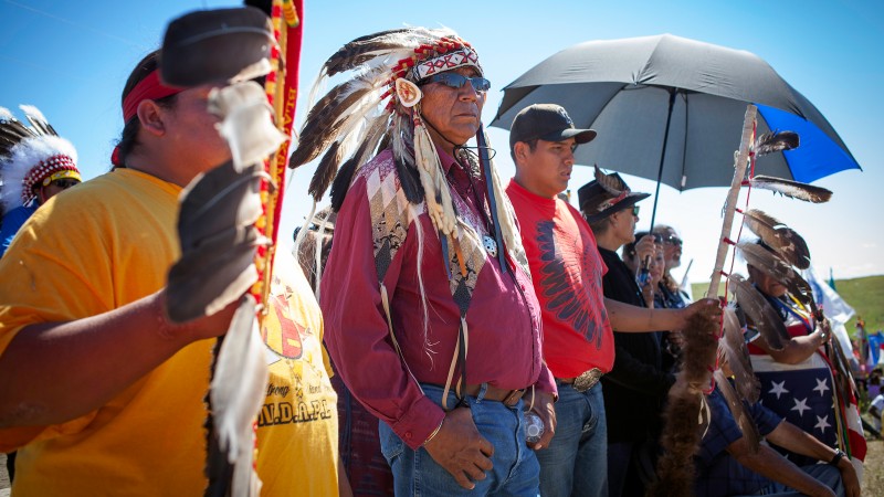 Il grido di pace dei Sioux